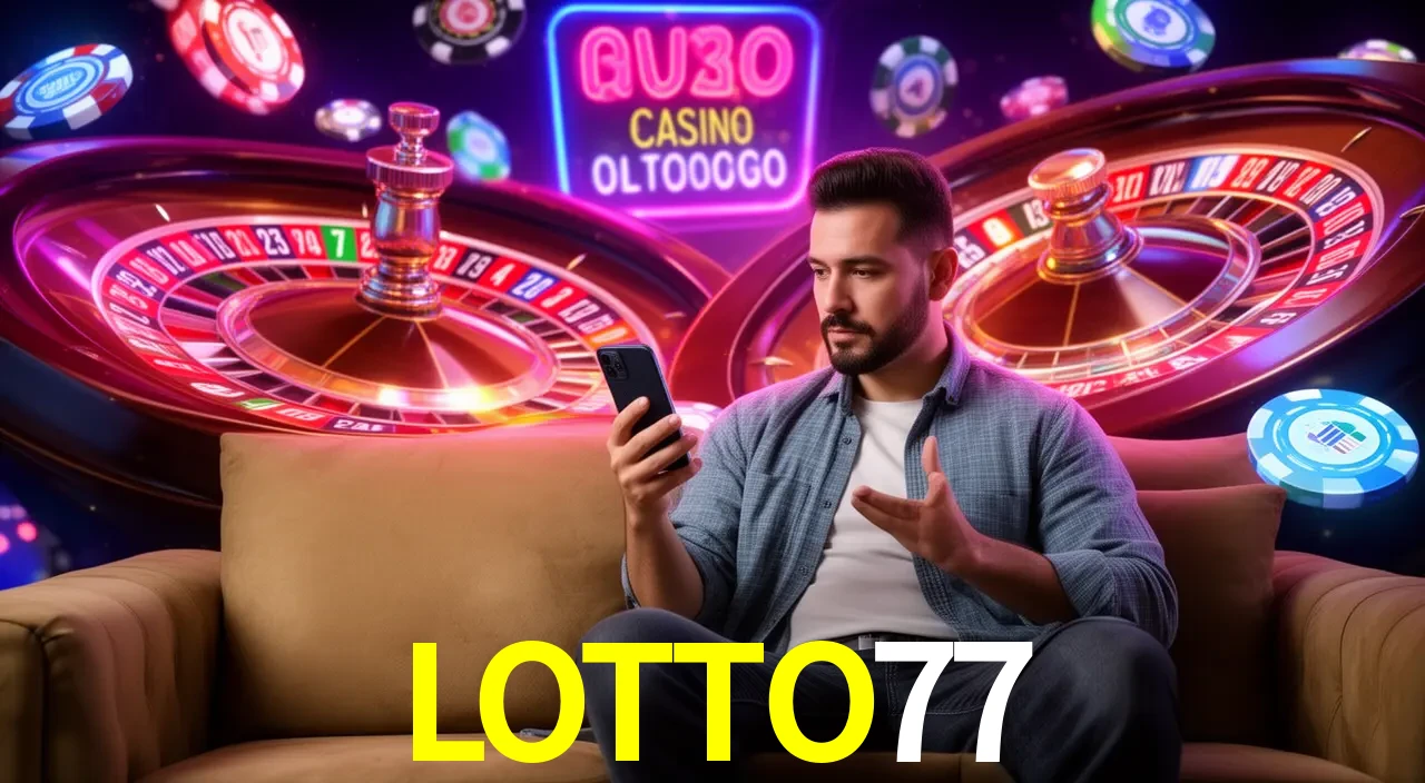 LOTTO77 App - APK, permisos y acceso móvil Teléfono Android con acceso LOTTO77, permisos de app, navegador móvil y seguridad de cuenta